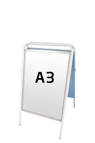 Expo Sign Kundenstopper - A3 - weiß