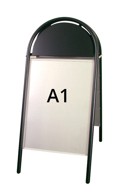 Expo Gotik Kundenstopper A1 - schwarz